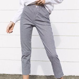 Brandy Melville gingham Tilden pant